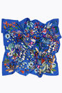 Blue wild flowers scarf Blue wild flowers scarf