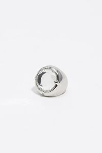 Silver crystal ring Silver crystal ring